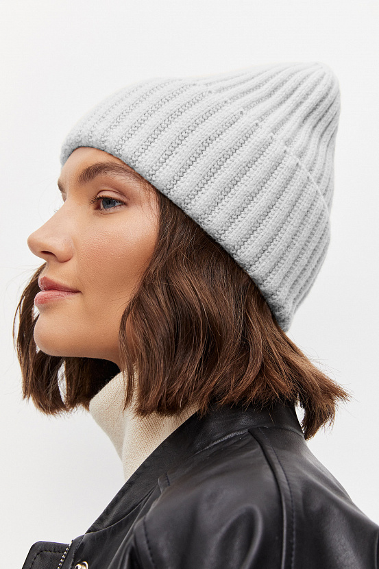 Лайт шапка трикотажная (светло-серый, 56-58)