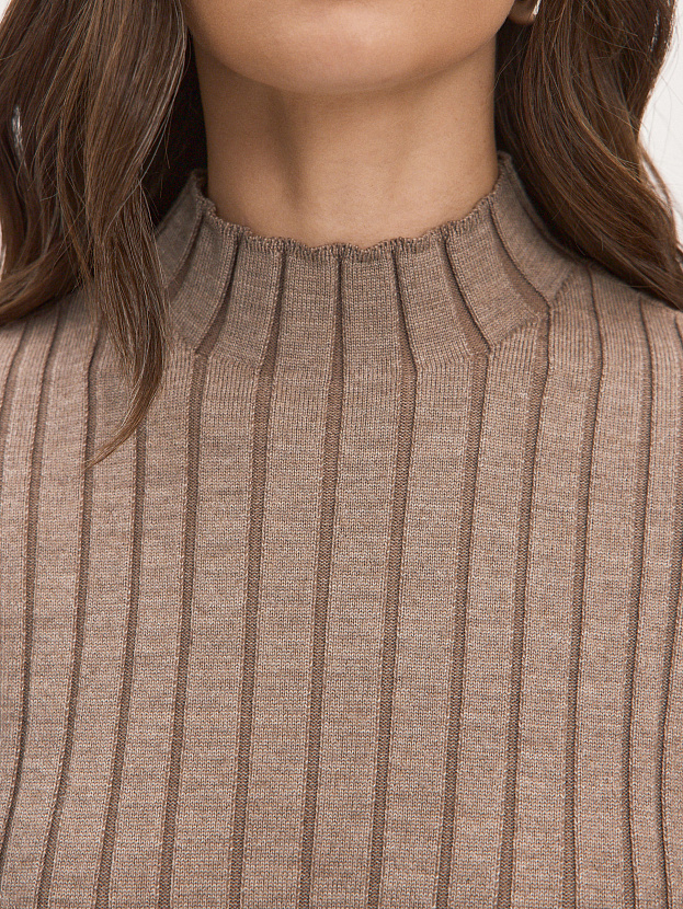 Дайси водолазка трикотажная (какао, 44-46)