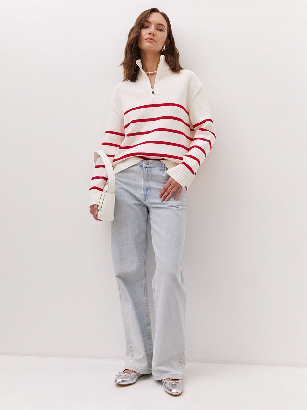 Авилон джемпер трикотажный (молочный, 44-46)