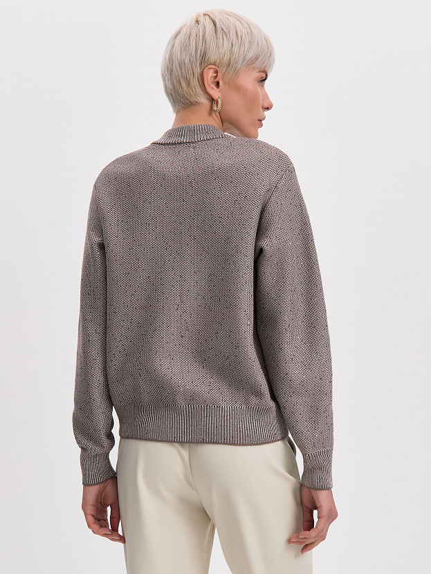 Рио кардиган (бомбер) трикотажный (кофе, 44-46)