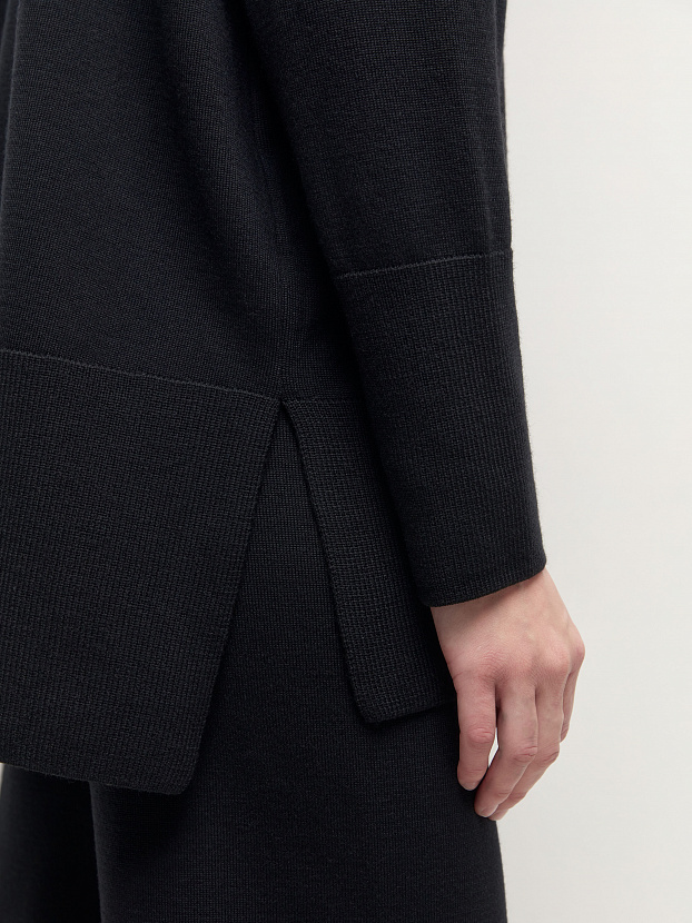 Сатурн джемпер трикотажный (черный, 44-46)