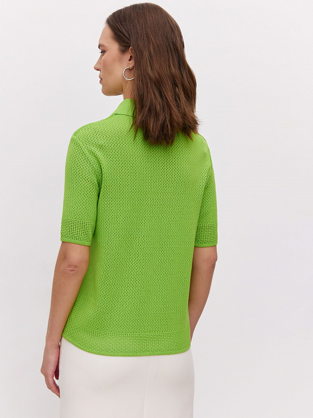 Симоне джемпер (футболка) трикотажный (салатовый, 44-46)