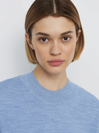 Джемпер из шерсти мериноса и вискозы Дания