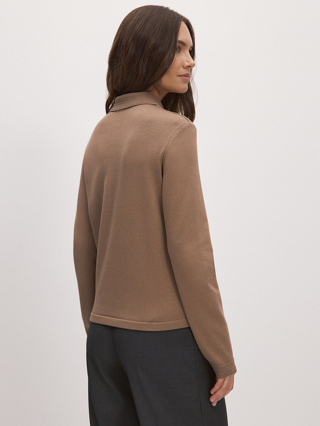 Фреско джемпер трикотажный (какао, 44-46)