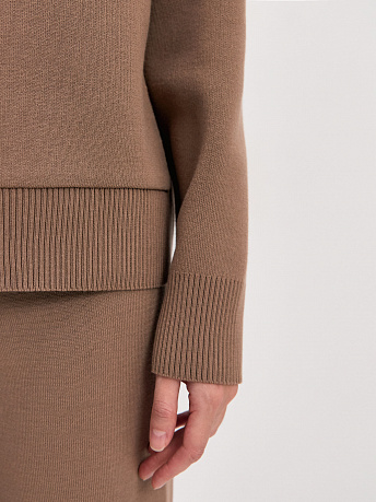 Бомбер из хлопка с капюшоном Паула