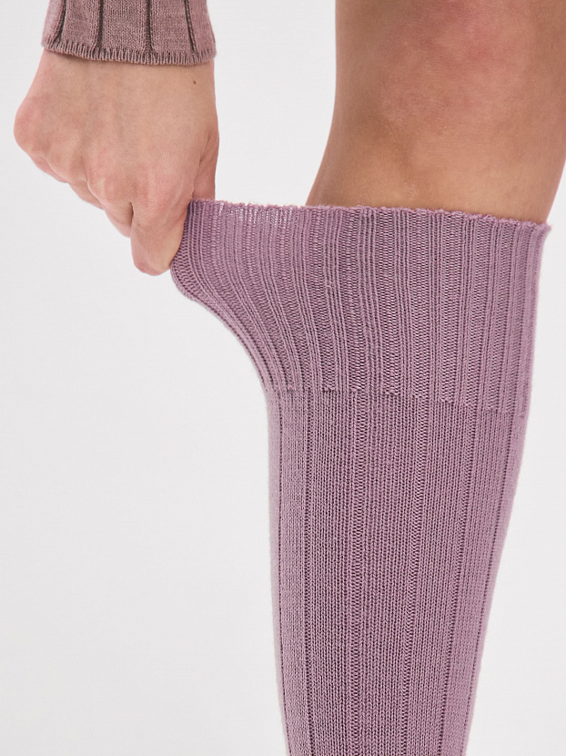 Гольфы трикотажные Степ (пыльная орхидея, 36-40)