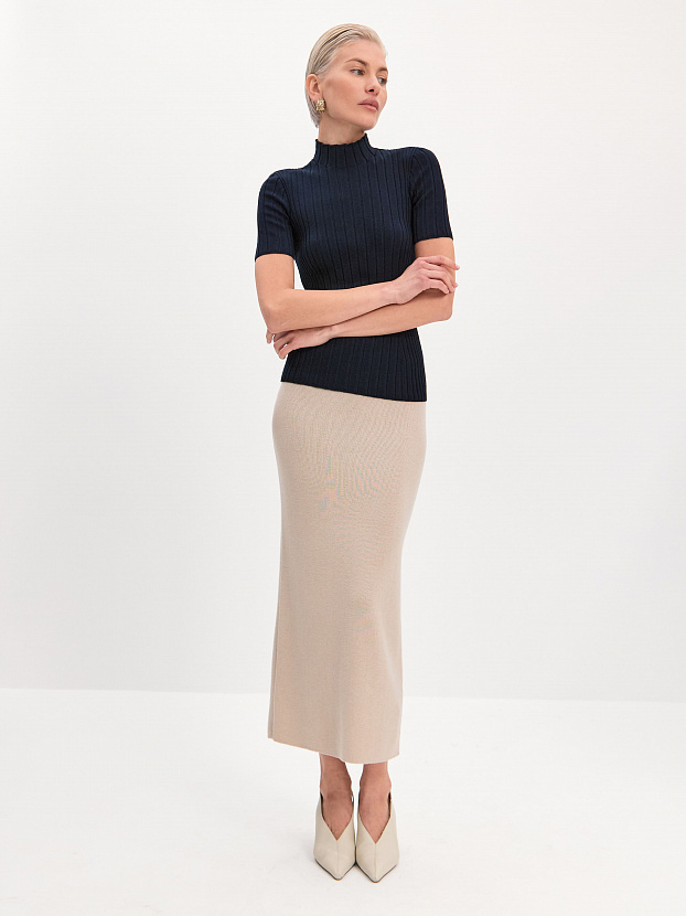 Феникс водолазка трикотажная (темно-синий, 44-46)