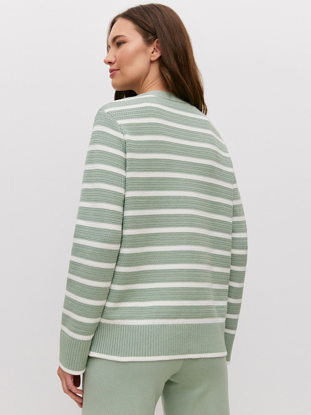 Ева кардиган трикотажный (св.зеленый, 44-46)