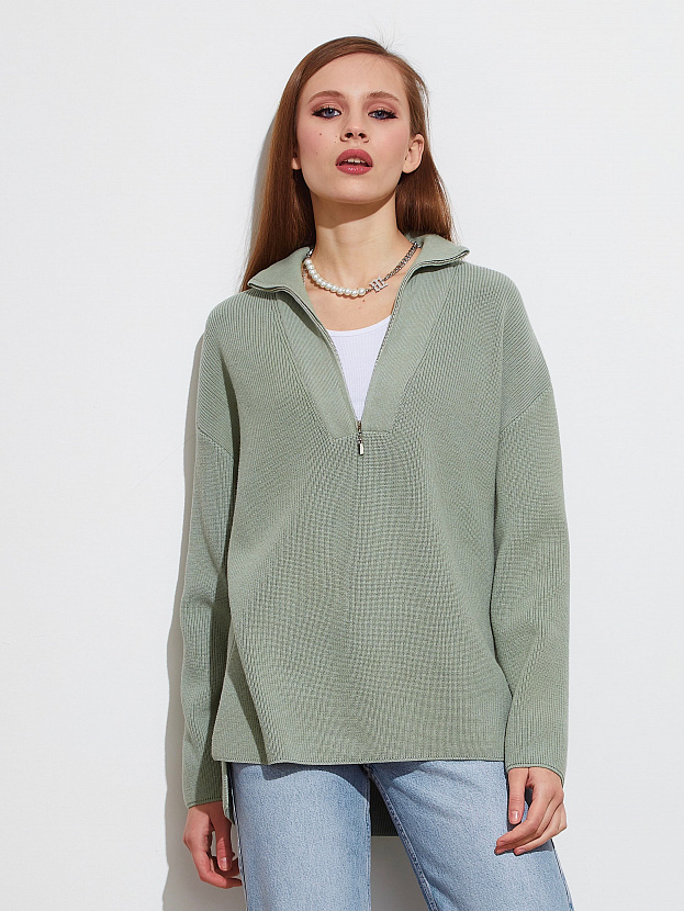 Райди джемпер трикотажный (светло-зеленый, 44-46)