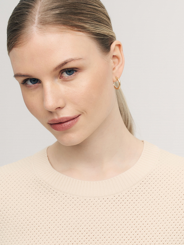 Элмонд джемпер (футболка) трикотажный (кремовый, 44-46)