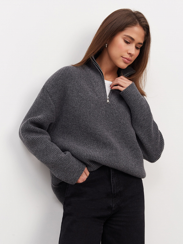 Ридми джемпер трикотажный (маренго, 44-46)