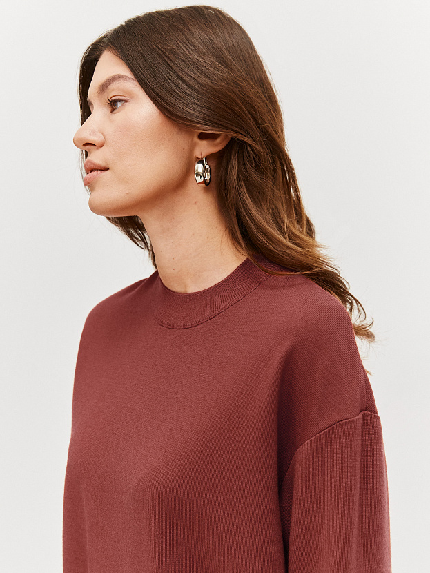 Дания джемпер трикотажный (терракот, 44-46)