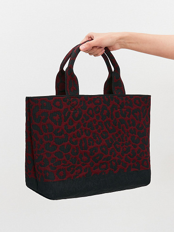 Сумка с леопардовым рисунком