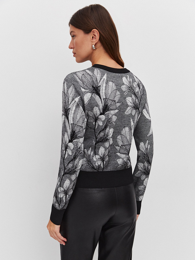 Лилу джемпер трикотажный (черный, 44-46)