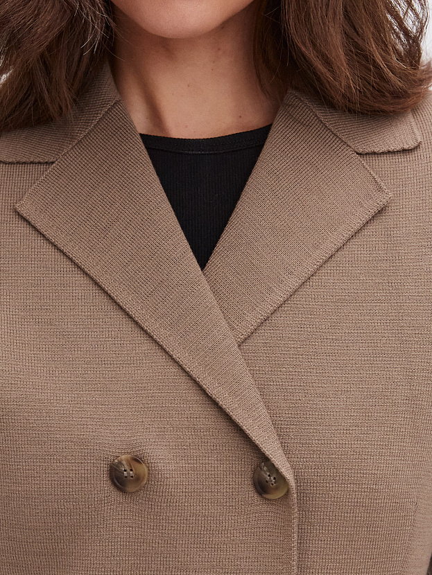 Диор жакет трикотажный (какао, 46)