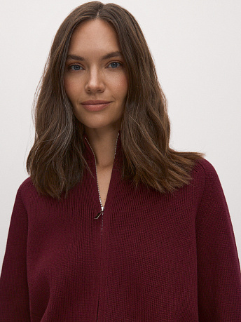 Бомбер из хлопка с воротником-стойкой Денвер