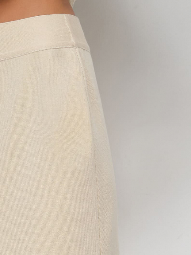 Моне юбка трикотажная (кремовый, 46)