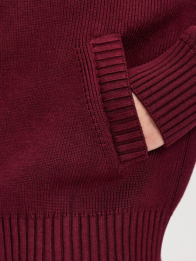 Энджел джемпер (бомбер) трикотажный (бордо, 44-46)