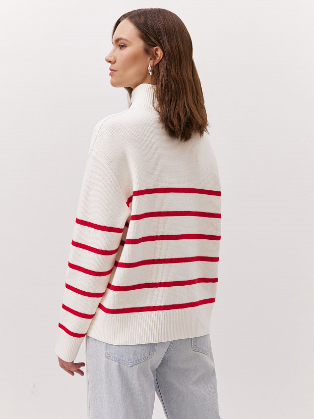 Авилон джемпер трикотажный (молочный, 44-46)