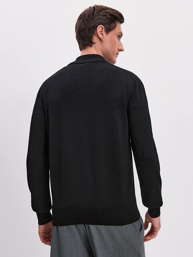 Ларго кардиган трикотажный (черный, 48/176-182)