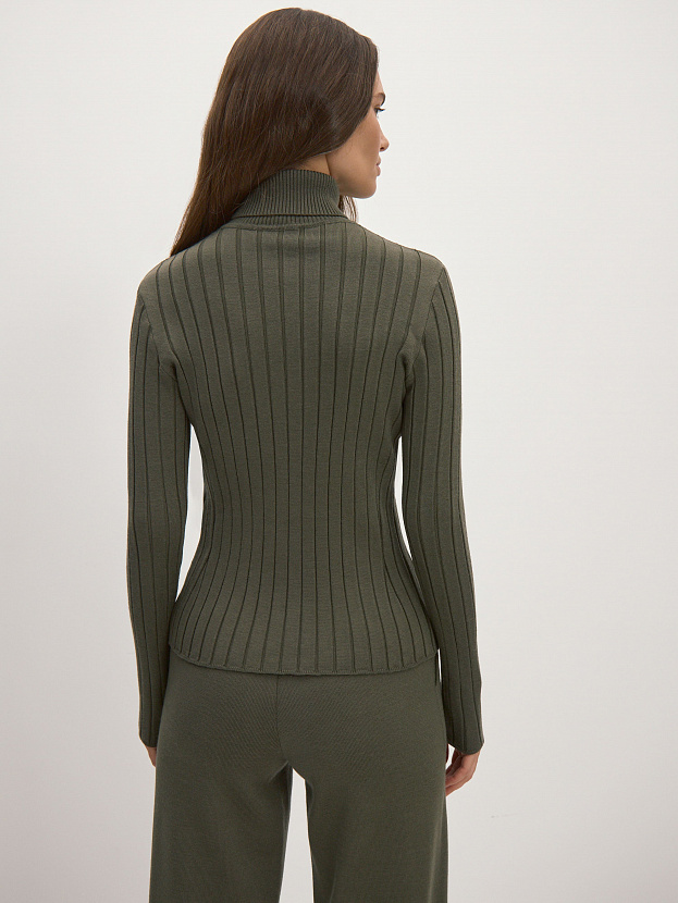 Веста водолазка трикотажная (хаки, 44-46)