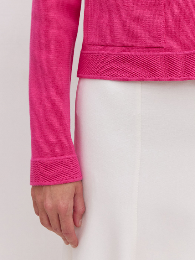 Ницца жакет трикотажный (фуксия, 46)