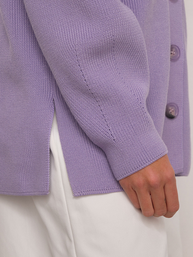 Родос кардиган трикотажный (лавандовый, 44-46)