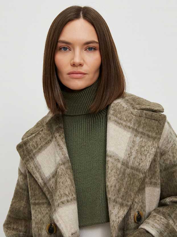 Катимо манишка трикотажная (оливковый)