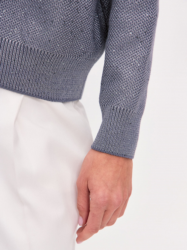 Рио кардиган (бомбер) трикотажный (темно-серый, 44-46)