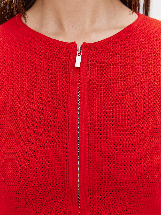 Соул жакет трикотажный (красный, 44-46)