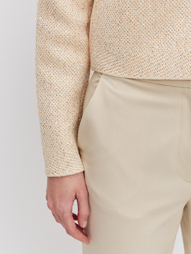 Антарес жакет трикотажный (кремовый, 44-46)