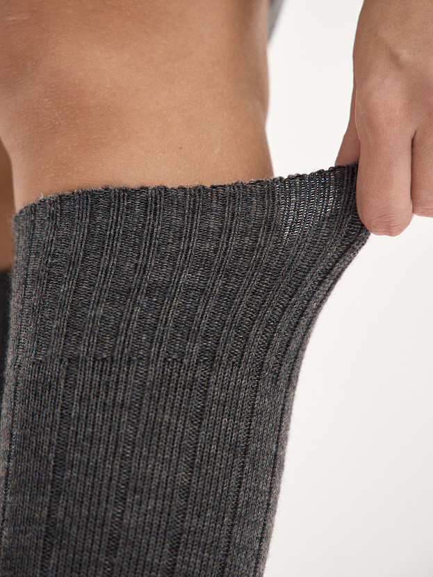 Гольфы трикотажные Степ (маренго, 36-40)