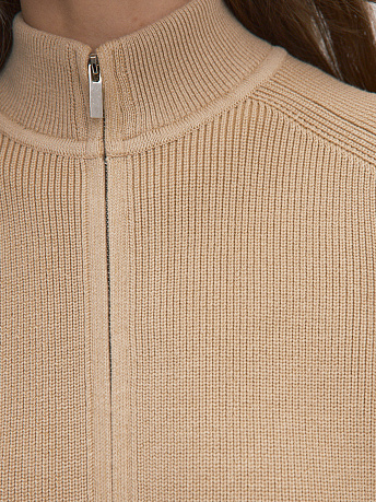 Бомбер из хлопка с воротником-стойкой Денвер