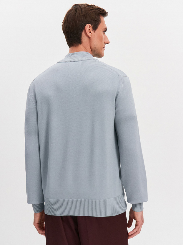 Коломбо кардиган трикотажный (серо-голубой, 48/176-182)