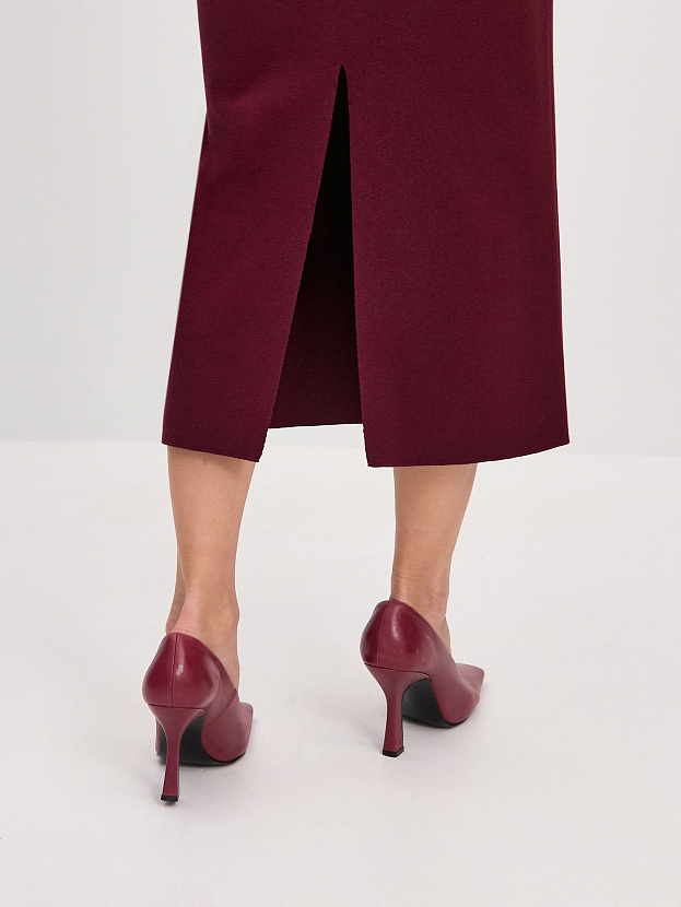 Матрикс юбка трикотажная (бордо, 44-46)