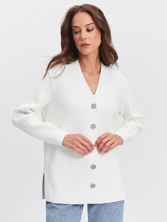 Кардиган на пуговицах из хлопка Родос