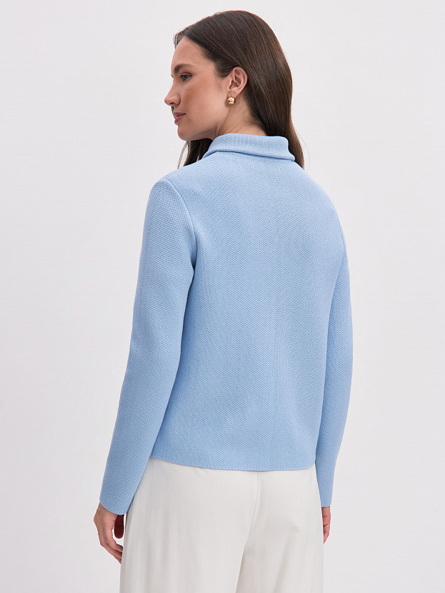 Милена жакет трикотажный (голубой, 44-46)