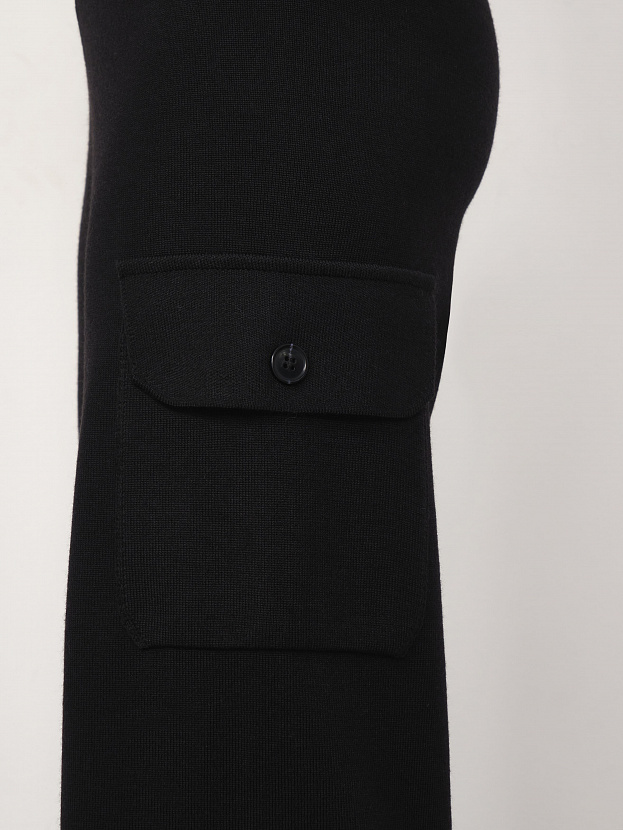 Эверест брюки трикотажные (черный, 44-46/164-170)