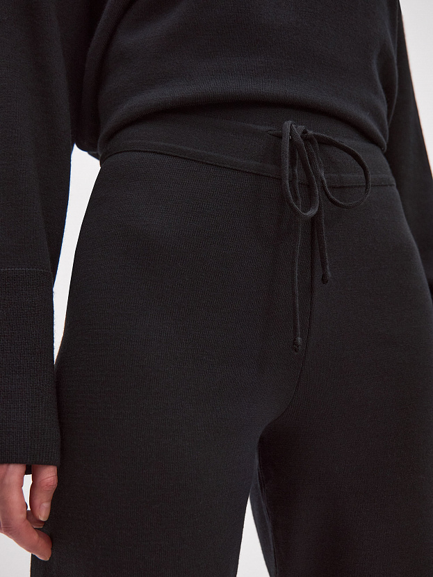 Сатурн брюки трикотажные (черный, 40-42/164-170)