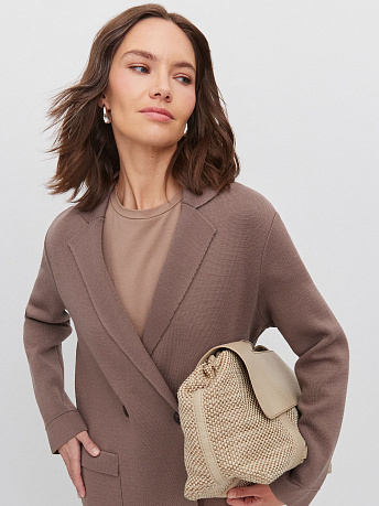 Пиджак двубортный из шерсти мериноса Фарго