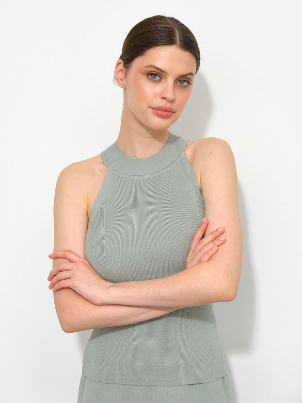 Милана майка трикотажная (светло-зеленый, 44-46)