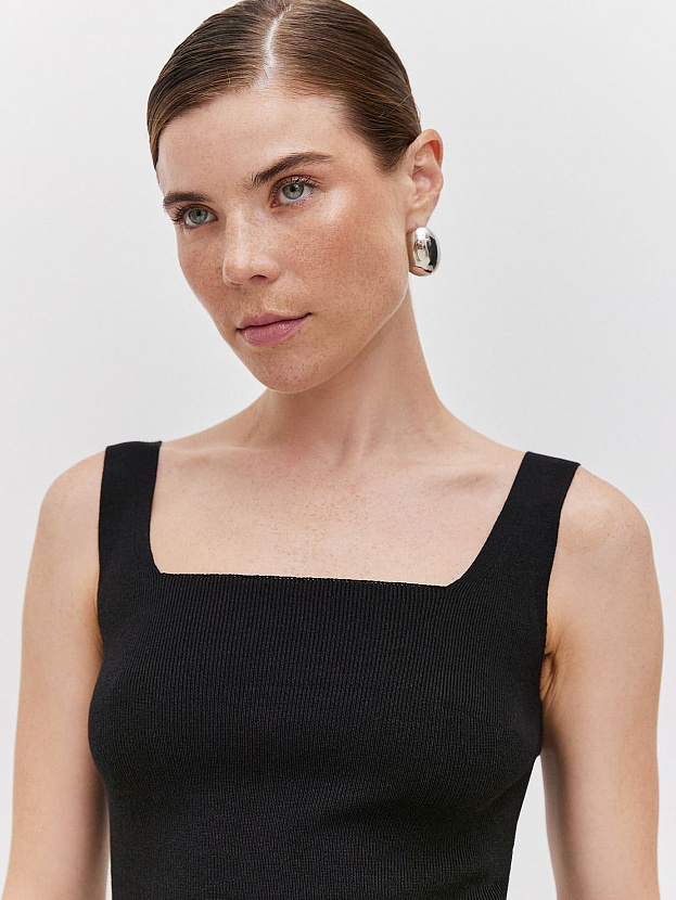 Илария майка трикотажная (черный, 44-46)