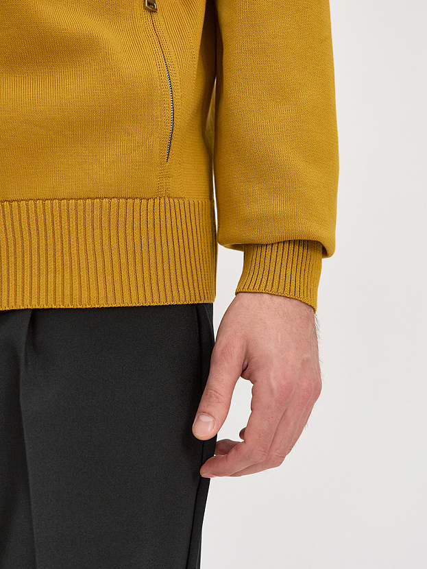 Коломбо кардиган трикотажный (горчичный, 48/176-182)