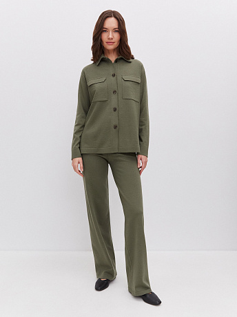 Костюм с рубашкой из шерсти мериноса Джемми