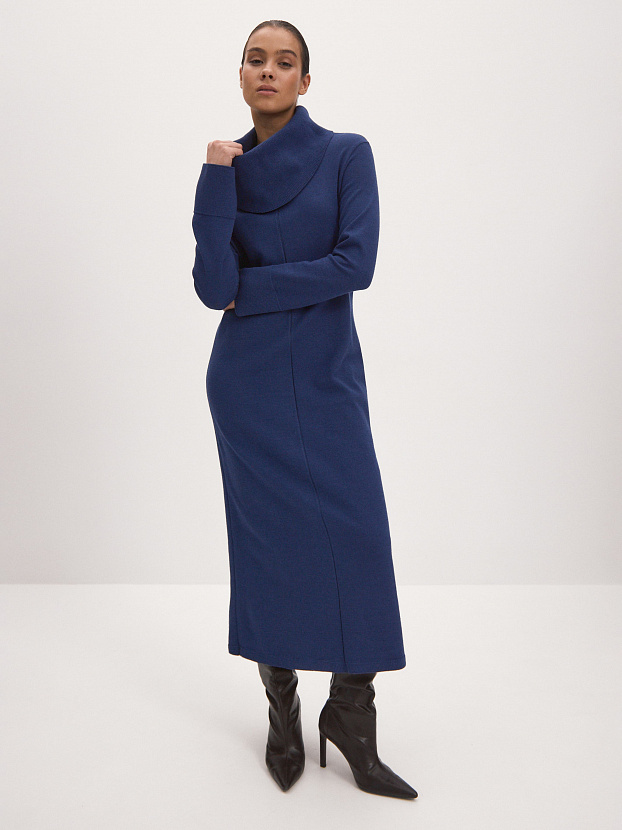 Джуди платье трикотажное (темно-синий, 44-46)