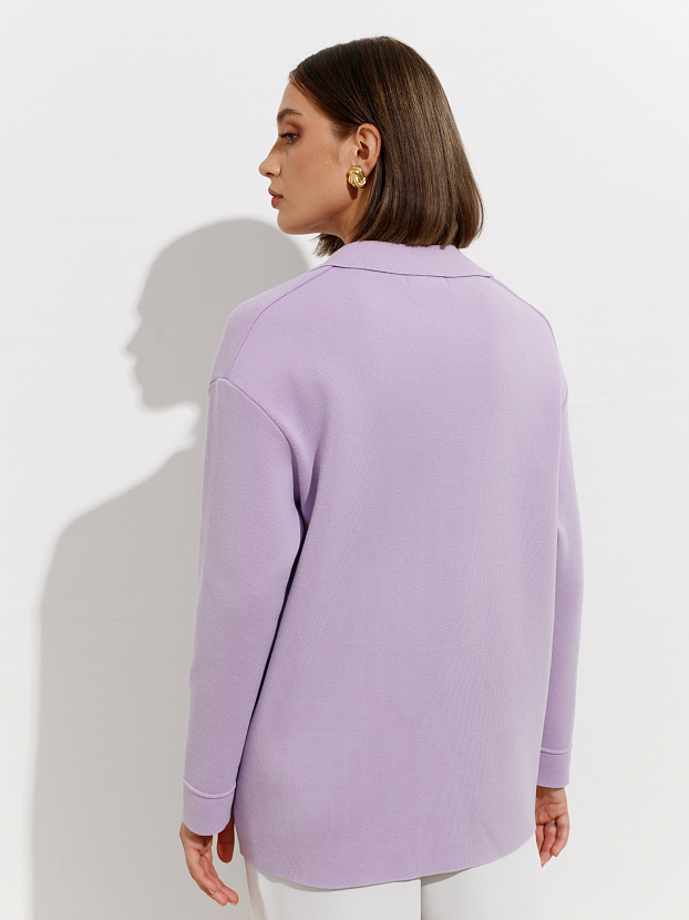 Монако пиджак трикотажный (лавандовый, 44-46)