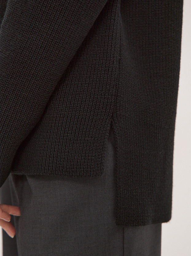 Ридми джемпер трикотажный (черный, 44-46)