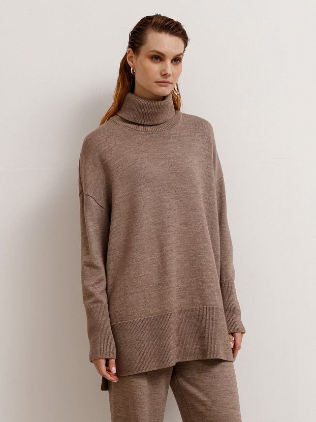 Сатурн джемпер трикотажный (какао, 44-46)