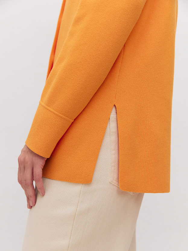 Фрида жакет трикотажный (оранжевый, 44-46)