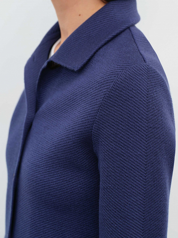 Аврора жакет трикотажный (синий, 44-46)